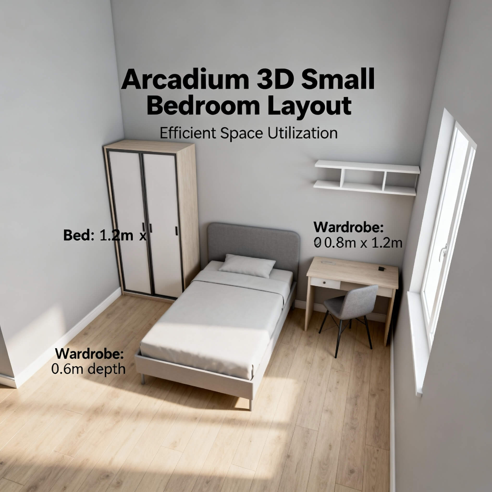 Small Bedroom Layouts That Actually Fit | Room Design Tips