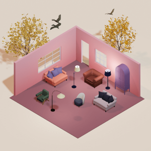 Arcadium interior design